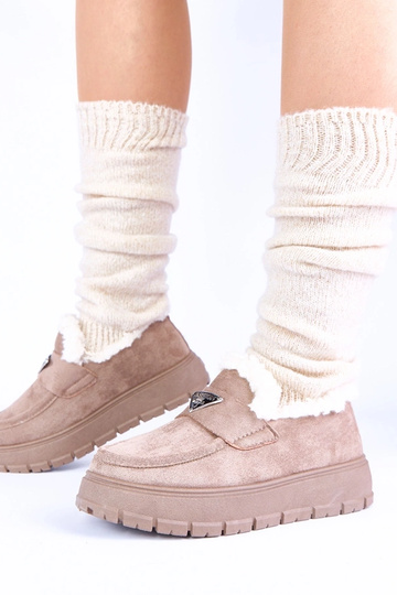 Tamsiai smėliniai mokasinai... 2