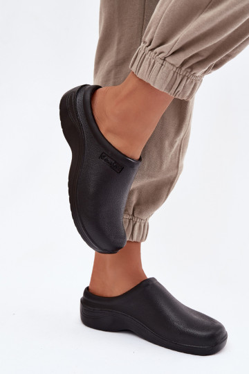 Lengvos šlepetės Šlepetės Klumpės Moteriškas juodos spalvos Parissa