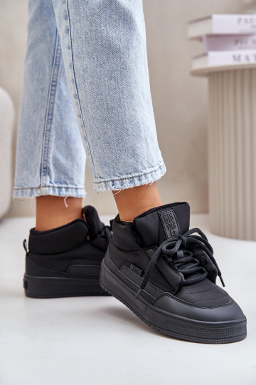 sniego batai Moteriškas Big Star OO274A530 juodos spalvos