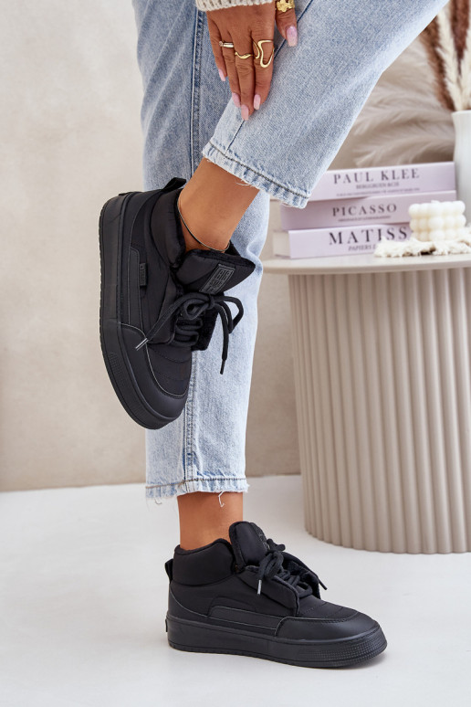 sniego batai Moteriškas Big Star OO274A530 juodos spalvos