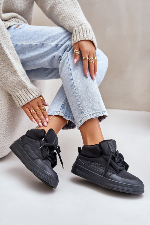 sniego batai Moteriškas Big Star OO274A530 juodos spalvos