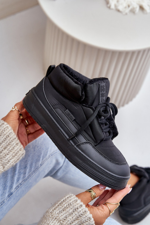 sniego batai Moteriškas Big Star OO274A530 juodos spalvos