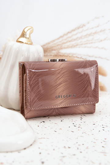 lakuota Moteriška piniginėsuDrobinkami dramblio kaulo spalvos Cermina