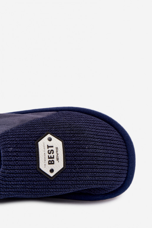 Šlepetės VyriškisuĮjungtaszyĮką tamsiai mėlynos spalvos Presine