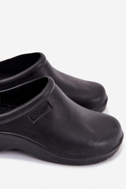 Lengvos šlepetės Šlepetės Klumpės Vyriški juodos spalvos Sorvian