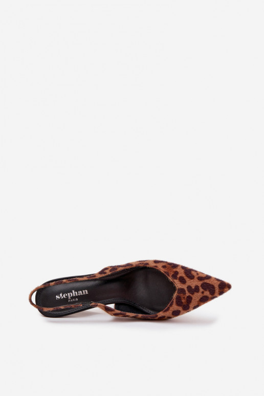 Bordo spalvos Phelia bateliai su plonais kulniukais ir lako efektu