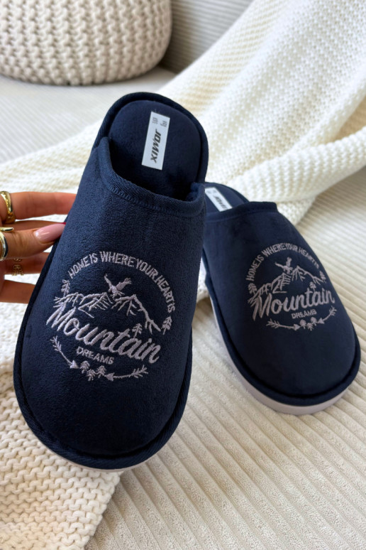 Vyriški Šlepetės tamsiai mėlynos spalvos Tiranne