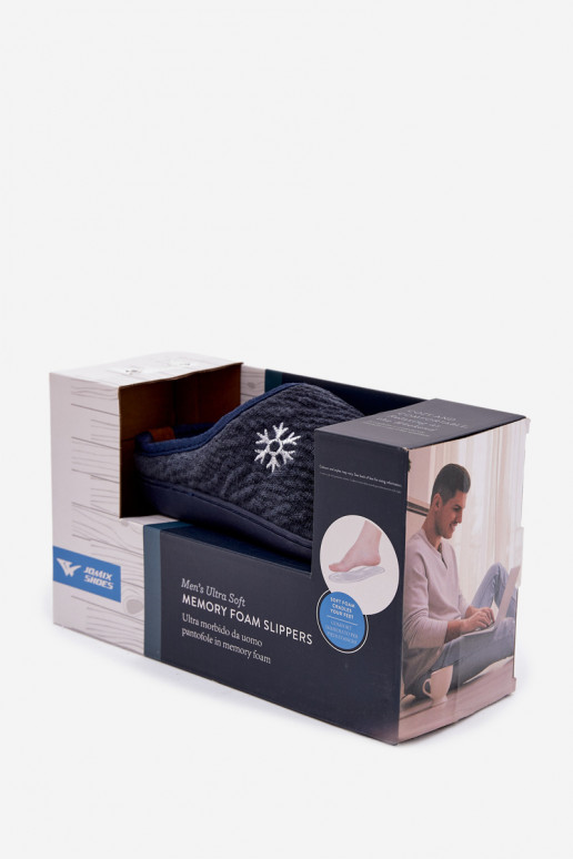 Šlepetės Vyriški tamsiai mėlynos spalvos Darline