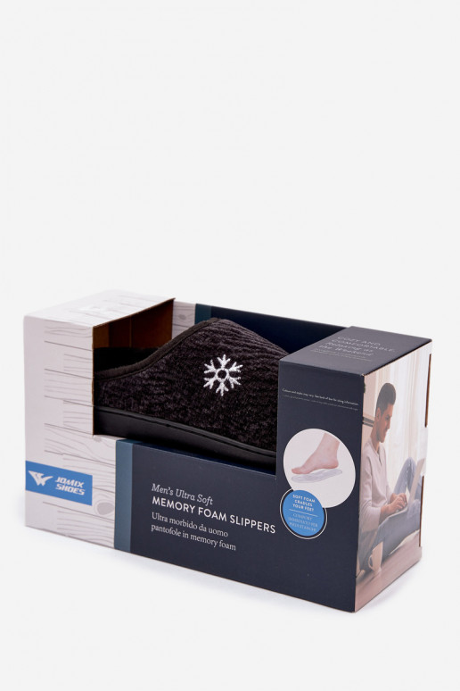 Šlepetės Vyriški juodos spalvos Darline