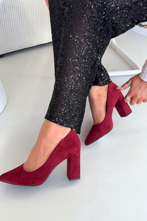 Zomšiniai bateliai su kulniukais Sergio Leone PB216 BrodoĮe