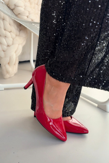 su lako efektu aukštakulniai bateliai Sergio Leone 1336 raudonos spalvos