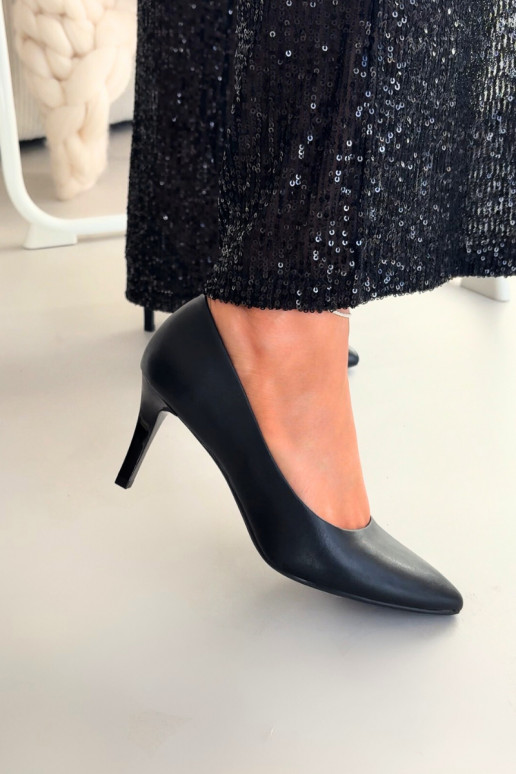 aukštakulniai bateliai Eko Oda Sergio Leone 1336 juodos spalvos