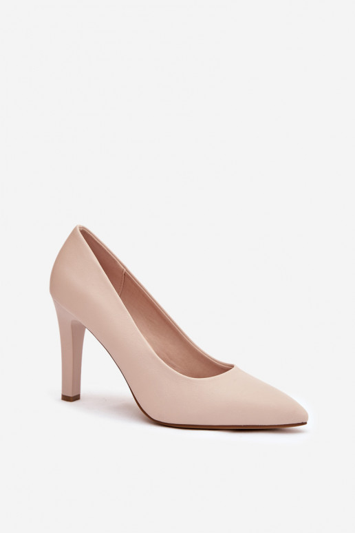 aukštakulniai bateliai Eko Oda Sergio Leone 1446 dramblio kaulo spalvos