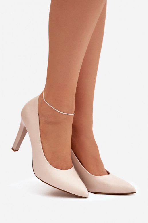 aukštakulniai bateliai Eko Oda Sergio Leone 1446 dramblio kaulo spalvos