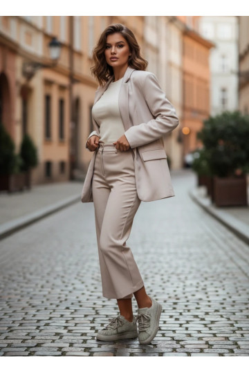 Dekoruotos Sneakers modelio batai Moteriškas žalios spalvos Calissea