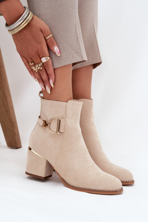 pašiltinti Moteriški aulinukai Ze aukso spalvosmi Elementami dramblio kaulo spalvos Ambrine