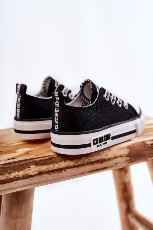 Vaikiški  laisvalaikio batai BIG STAR KK374069 juodos spalvos
