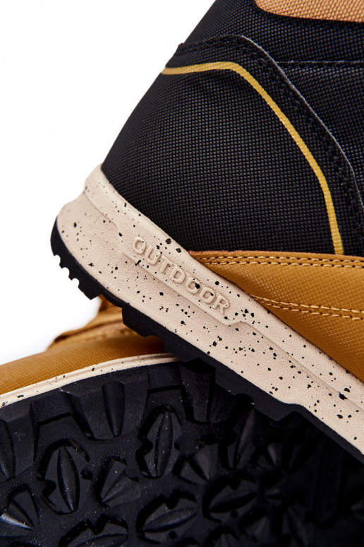 Moteriškas Aukštas žygio batai Big Star KK274609 rudos spalvos