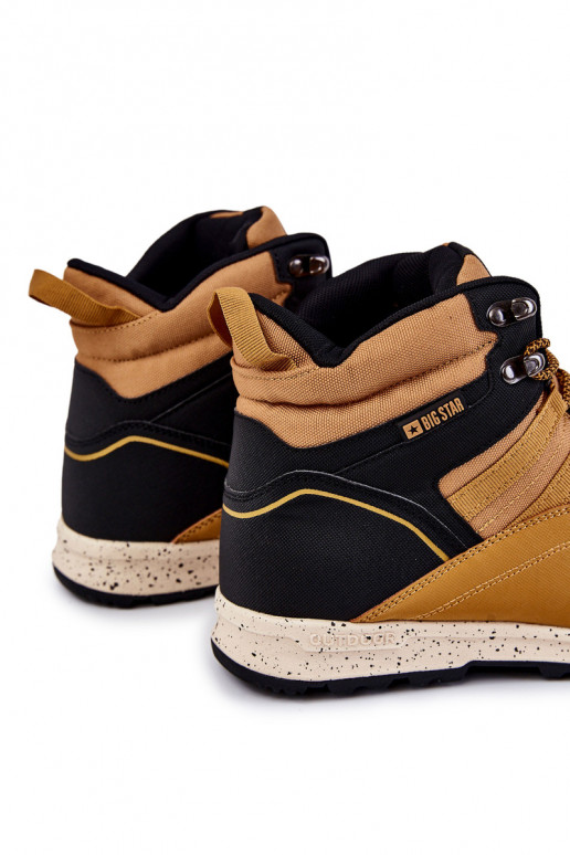 Moteriškas Aukštas žygio batai Big Star KK274609 rudos spalvos