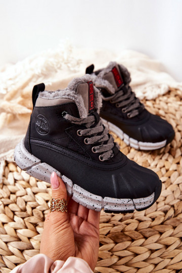 Šilti vaikiški batai Big Star II374074 juodos spalvos 2