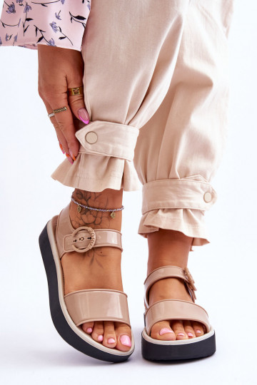 Kvapus, hipoalergiškas basutės ZAXY JJ285240 smėlio spalvos-juodos spalvos