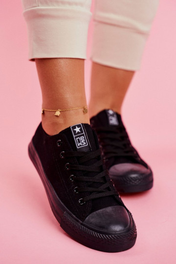 Moteriškas Klasikinio modelio laisvalaikio batai juodos spalvos Ecoma 2