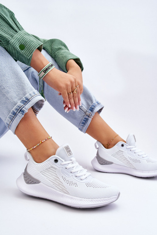 Moteriškas  sportiniai bateliai Memory Foam System Big Star LL274297 baltos spalvos