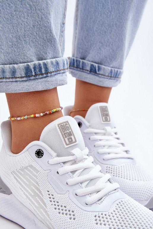 Moteriškas  sportiniai bateliai Memory Foam System Big Star LL274297 baltos spalvos