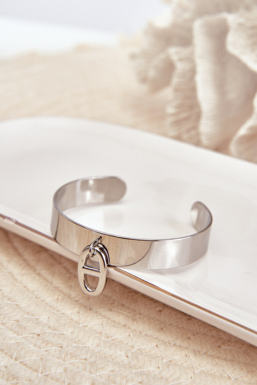 Apyrankė su ornamentais Stal NierdzeĮna sidabro spalvos