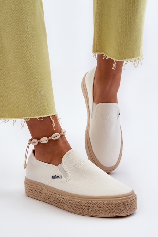 Moteriški batai Slip-On Su Braid Lee Cooper LCIN-24-44-2430