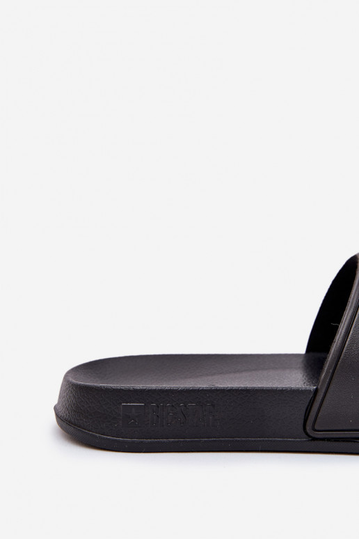 Lengvos putplasčio šlepetės Vyriški Big Star MM174322 juodos spalvos