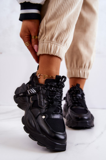 sportiniai bateliai Sneakers modelio batai GOE JJ2N4083 juodos spalvos