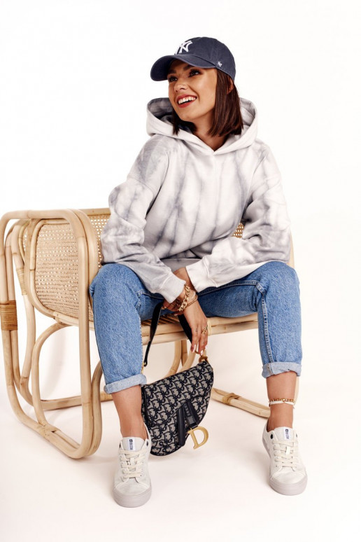 Moteriškos žemos laisvalaikio batai Big Star DD274439 pilkos spalvos