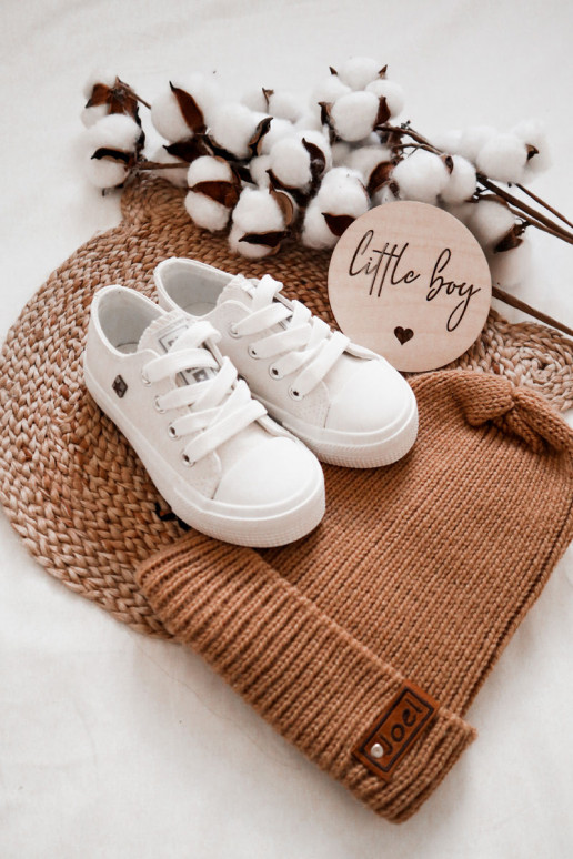 Vaikiški Oda laisvalaikio batai BIG STAR JJ374310 baltos spalvos