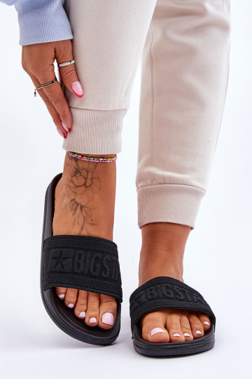 Moteriškas Tai turidingos šlepetės Big Star LL274A158 juodos spalvos 2