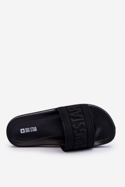 Moteriškas Tai turidingos šlepetės Big Star LL274A158 juodos spalvos