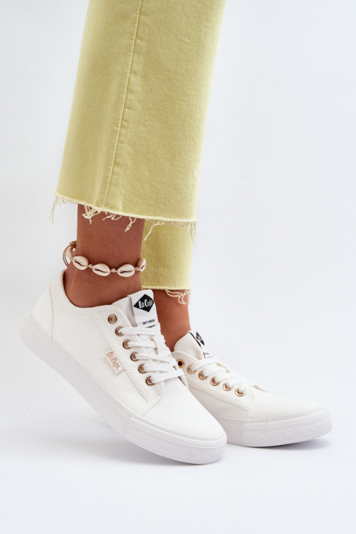 Moteriški batai Lee Cooper LCIN-24-31-2201 baltos spalvos