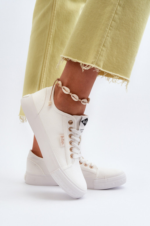 Moteriški batai Lee Cooper LCIN-24-31-2201 baltos spalvos