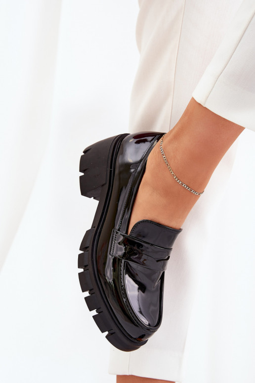 su lako efektu batai Moteriškas Ant masyvių kulnų juodos spalvos Felonith