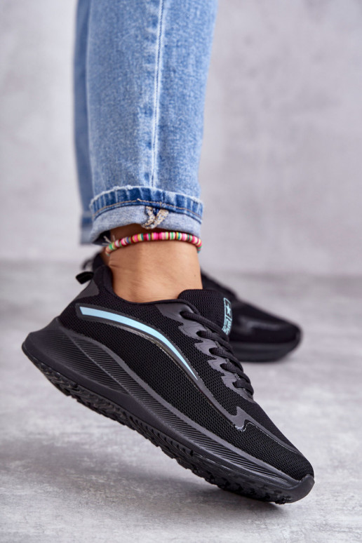 Moteriškas Tai turidingi sportiniai bateliai juodos spalvos Ida