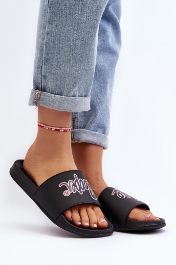 Moteriškas Šlepetės Lee Cooper LCIN-24-42-2482L juodos spalvos 2