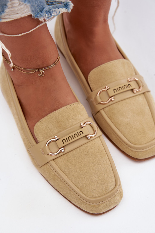 Mokasinai Mokasinai Moteriškas Su puošniais Elementas geltonos spalvos Evelora