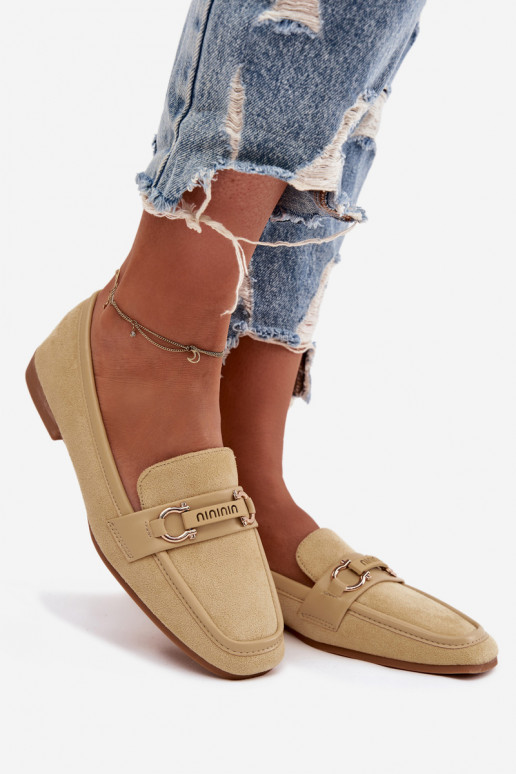 Mokasinai Mokasinai Moteriškas Su puošniais Elementas geltonos spalvos Evelora