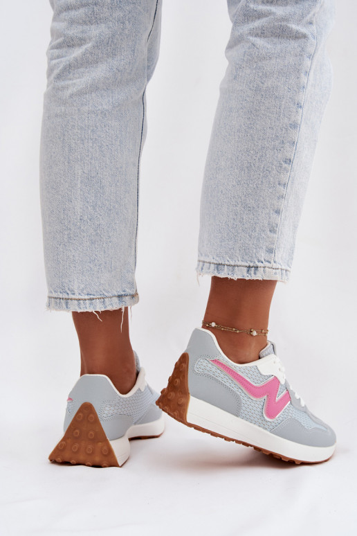 sportiniai bateliai Moteriškas su platforma mėlynos spalvos Janelora