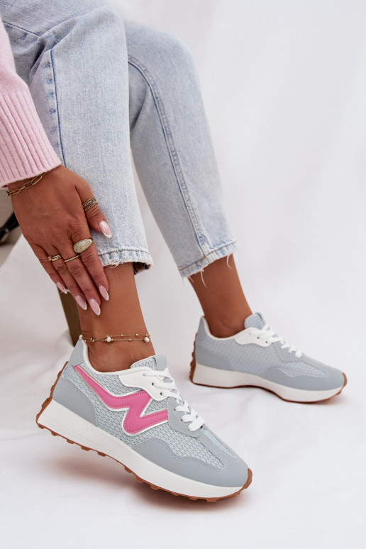 sportiniai bateliai Moteriškas su platforma mėlynos spalvos Janelora