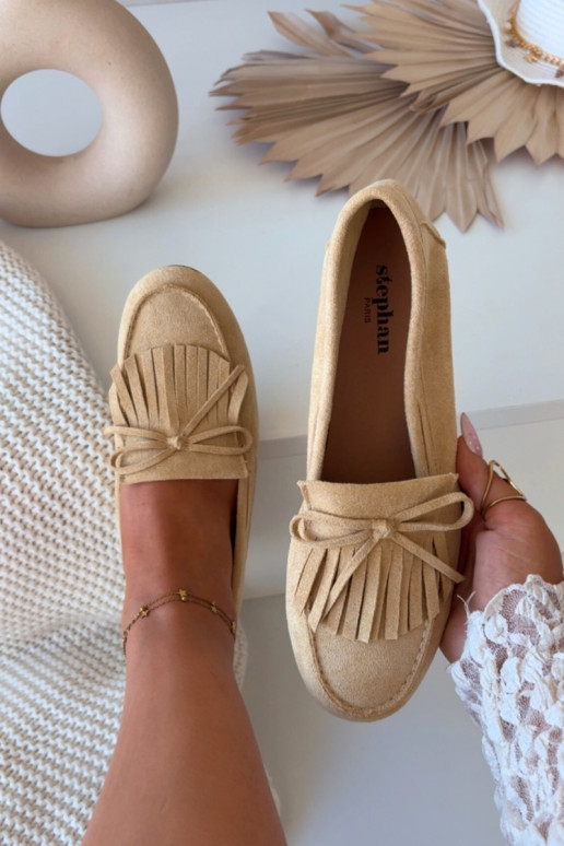 Moteriški mokasinai su kutais geltonos spalvos Janelisse