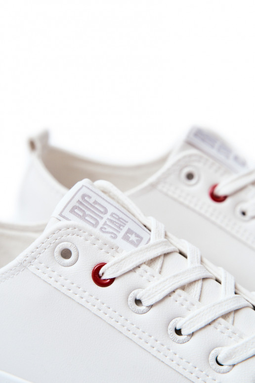 Vyriški odiniai sportbačiai BIG STAR JJ174006 baltos spalvos