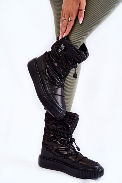 Moteriškas pašiltinti sniego batai Big Star KK274193 juodos spalvos