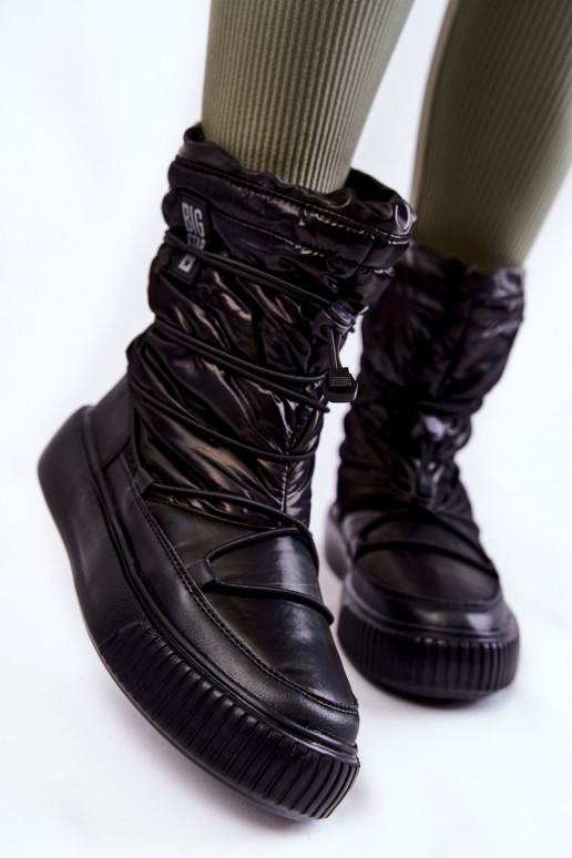 Moteriškas pašiltinti sniego batai Big Star KK274193 juodos spalvos