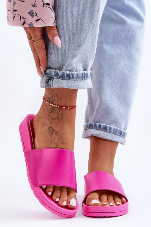 Klasikinio modelio Moteriškas Šlepetės rožinės spalvos Rolien